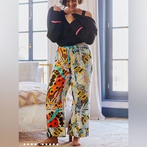 Marcos Navarro for Anthropologie Flannel Sleep Pants